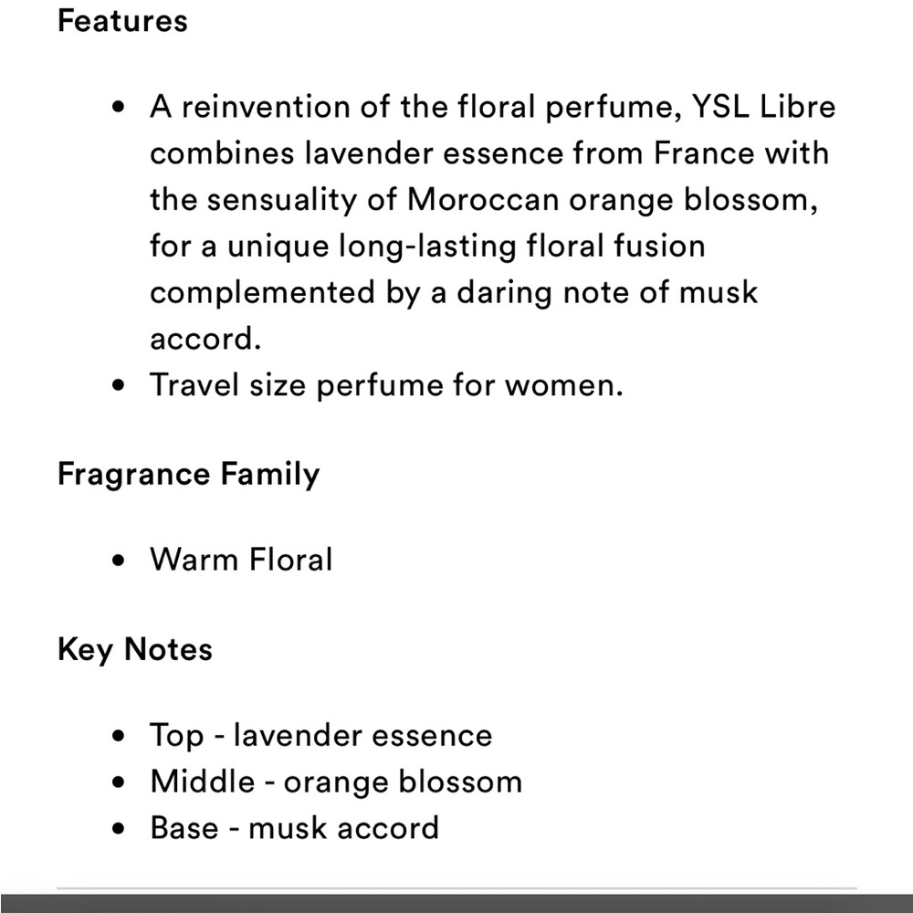 NEW YSL Libre Travel Size Spray .33 fl oz - Picture 3 of 5